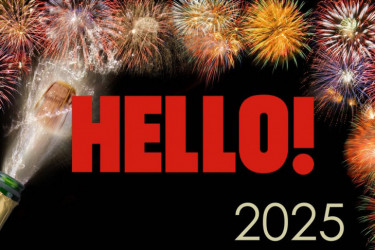 HELLO! vam želi srećnu 2025. godinu!